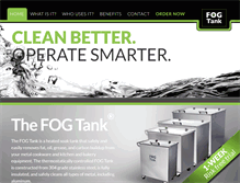 Tablet Screenshot of fogtank.com